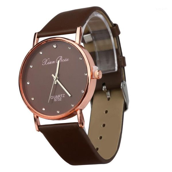 wristwatches 2021 fashion style women's diamond case leatheroid band round dial quartz wrist watch elegant ladies gift %8, Slivery;brown
wristwatches 2021 fashion style women's diamond case leatheroid band round dial quartz wrist watch elegant ladies gift %8, Slivery;brown