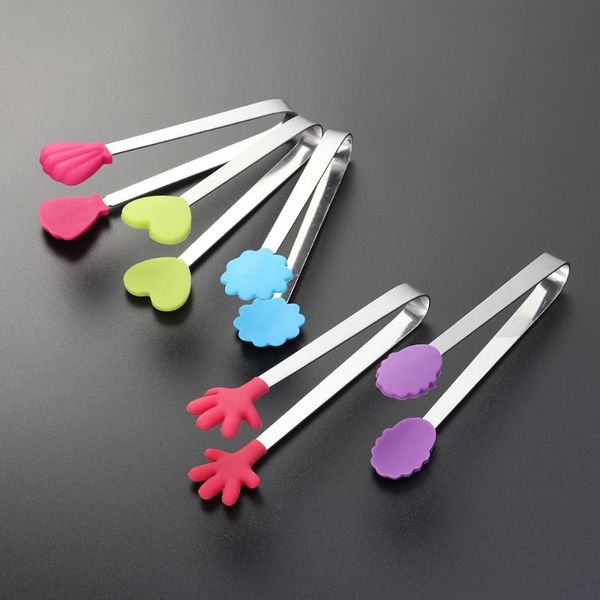 bag clips 8pcs stainless steel mini food serving tong silicone head ice tongs cube sugar for party cafe bar home (random color and sh
bag clips 8pcs stainless steel mini food serving tong silicone head ice tongs cube sugar for party cafe bar home (random color and sh