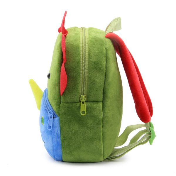 children school backpack cartoon dinosaur design comfortable soft plush material for toddler baby kindergarten kids snacks bag
children school backpack cartoon dinosaur design comfortable soft plush material for toddler baby kindergarten kids snacks bag