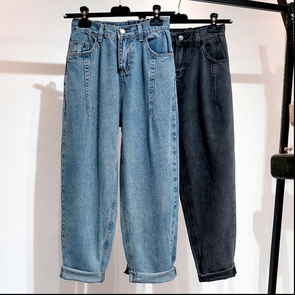 jeans woman high waist plus size loose zipper fly full length female harem pants drop shipping, Blue
jeans woman high waist plus size loose zipper fly full length female harem pants drop shipping, Blue