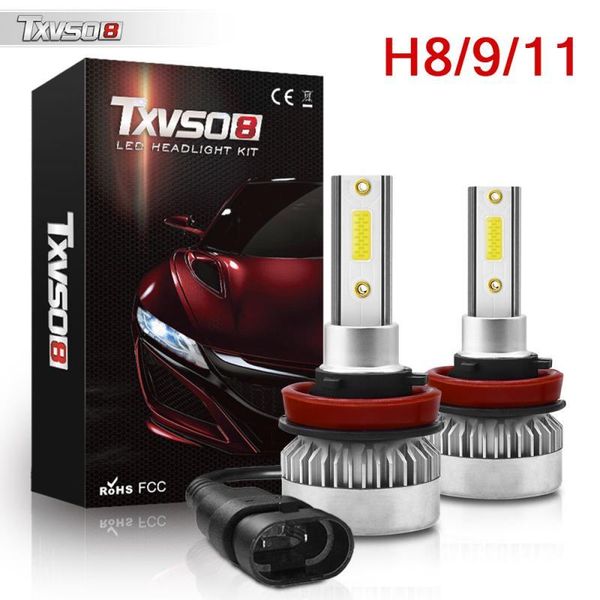 car headlights 1 pair bulbs h8/h9/h11 110w 6000k super bright led white light driving anti-fog lights
car headlights 1 pair bulbs h8/h9/h11 110w 6000k super bright led white light driving anti-fog lights