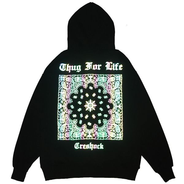 2021 hoodie men hip hop paisley reflective pattern harajuku streetwear autumn new sweatshirt hooded oversize male hoodies z8et, Black
2021 hoodie men hip hop paisley reflective pattern harajuku streetwear autumn new sweatshirt hooded oversize male hoodies z8et, Black
