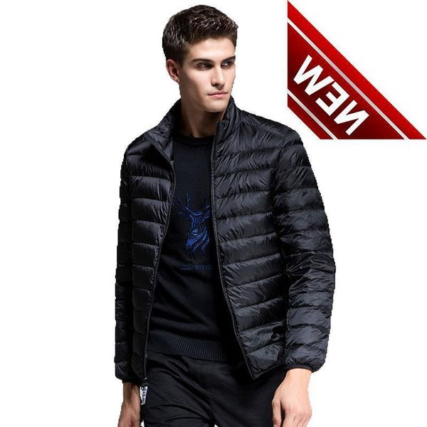 yushu winter men ultralight coat fashion white duck thermal down jacket stand collar parka doudoune homme outwear, Black
yushu winter men ultralight coat fashion white duck thermal down jacket stand collar parka doudoune homme outwear, Black