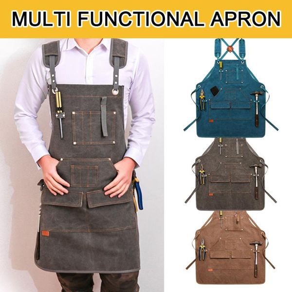 woodworking aprons heavy duty waxed canvas work apron with pockets for garden carpenter blacksmith shop apron
woodworking aprons heavy duty waxed canvas work apron with pockets for garden carpenter blacksmith shop apron