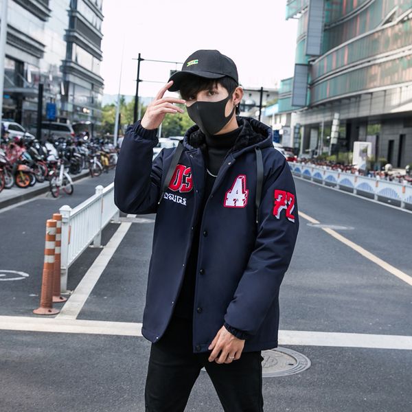 2021 New Cotton-padded Mens Parkas Trade Products European American Fashion Warm Thick Clothes Fake Two Jackets Top Coat Dropshipping Ihh3, Black
2021 New Cotton-padded Mens Parkas Trade Products European American Fashion Warm Thick Clothes Fake Two Jackets Top Coat Dropshipping Ihh3, Black