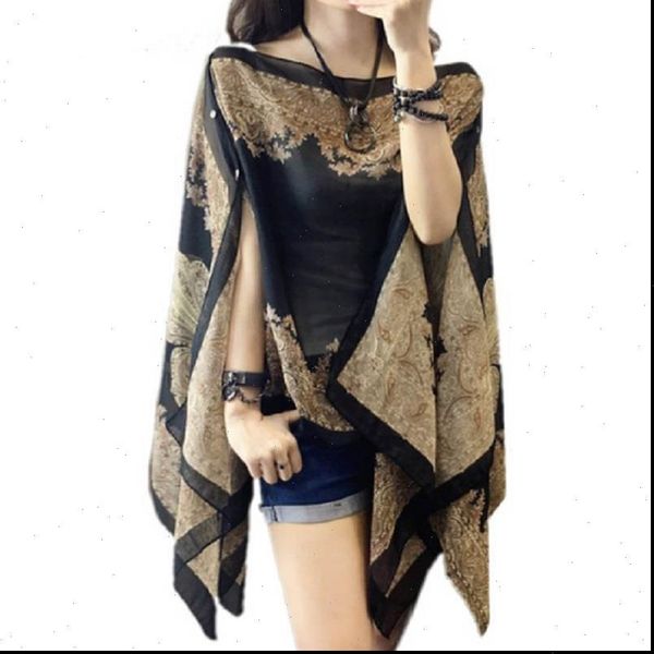 summer sun proof chiffon blouse women fashion printing irregular casual loose beachwear cover ups outdoor sunscreen shirt, White
summer sun proof chiffon blouse women fashion printing irregular casual loose beachwear cover ups outdoor sunscreen shirt, White