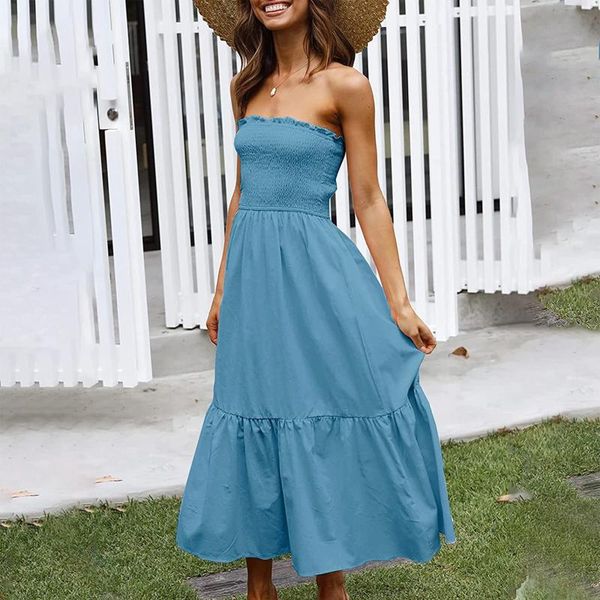 casual dresses women dress summer 2021 sleeveless fit and flare for pleated elegant xxxl, Black;gray
casual dresses women dress summer 2021 sleeveless fit and flare for pleated elegant xxxl, Black;gray