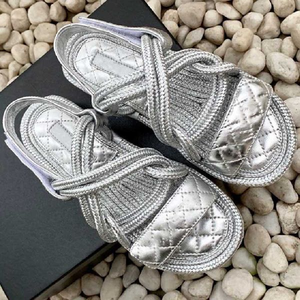 silver women sandals rope designer summer shoes woman flat sandals lace up gladiator beach chaussures femme 2021, Black
silver women sandals rope designer summer shoes woman flat sandals lace up gladiator beach chaussures femme 2021, Black