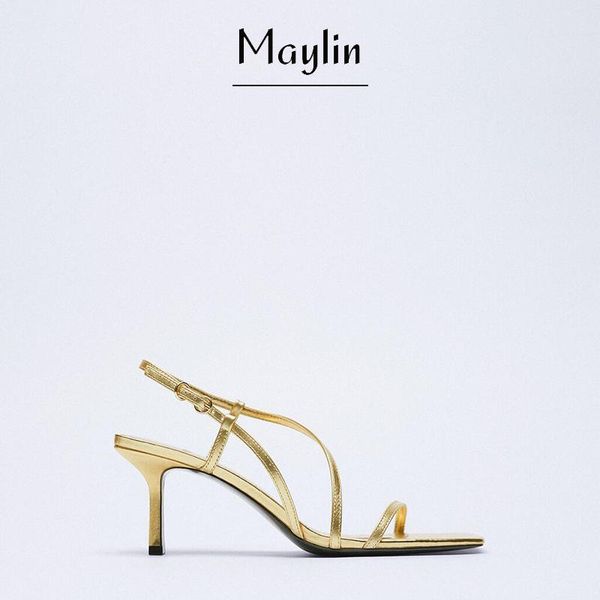 dress shoes 2021 summer open toe women sandals golden narrow band rome style buckle high heels ladies square for, Black
dress shoes 2021 summer open toe women sandals golden narrow band rome style buckle high heels ladies square for, Black