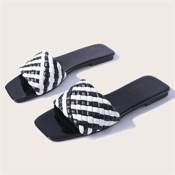 slippers 2021 comfortable flat sandals casual without straps zebra women's summer fashion crossing, Black
slippers 2021 comfortable flat sandals casual without straps zebra women's summer fashion crossing, Black