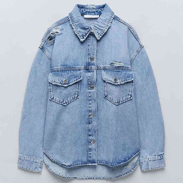 men's vests zaho spring torn women denim nice casual fashion jacket loose pocket buttons shirts oversize coat oj2p, Black;white
men's vests zaho spring torn women denim nice casual fashion jacket loose pocket buttons shirts oversize coat oj2p, Black;white