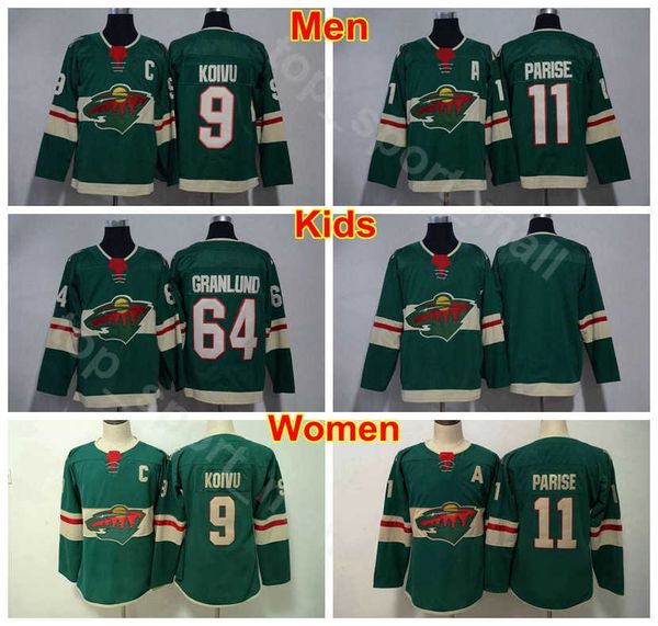 men youth women minnesota wild 11 zach parise kids jerseys man lady 64 mikael granlund 9 mikko koivu blank hockey team color green, Black
men youth women minnesota wild 11 zach parise kids jerseys man lady 64 mikael granlund 9 mikko koivu blank hockey team color green, Black