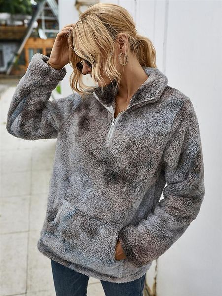 women's hoodies & sweatshirts tie dye printed plush long sleeve women winter warm pullover pullovers casual female, Black
women's hoodies & sweatshirts tie dye printed plush long sleeve women winter warm pullover pullovers casual female, Black