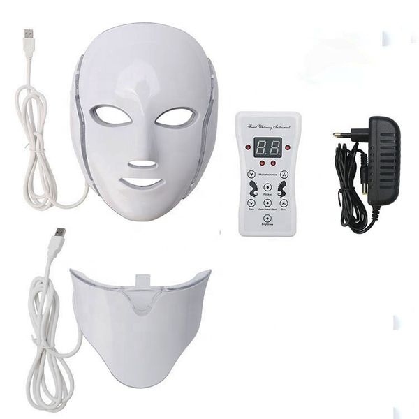 7 color led mask light therapy face beauty machine led facial neck mask microcurrent led skin rejuvenation fedex ing
7 color led mask light therapy face beauty machine led facial neck mask microcurrent led skin rejuvenation fedex ing