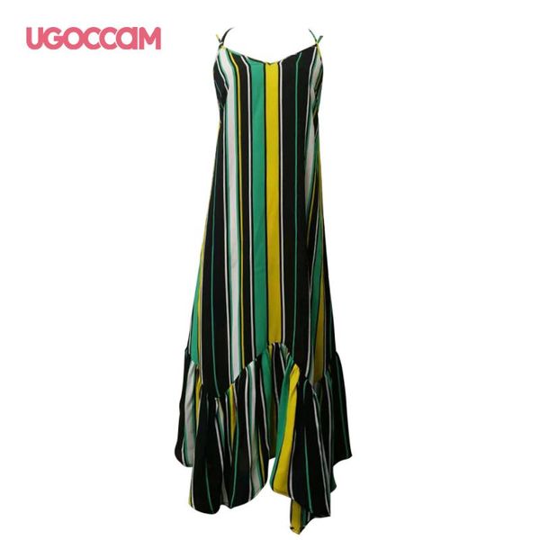casual dresses ugoccam women dress vertical stripes sling maxi draped side split summer boho beach spaghetti strap slip robes, Black;gray
casual dresses ugoccam women dress vertical stripes sling maxi draped side split summer boho beach spaghetti strap slip robes, Black;gray