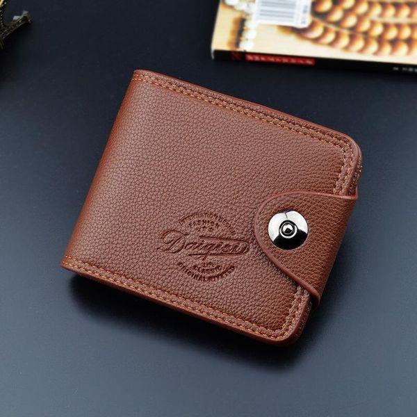 wallets 2021 men's wallet pu leather short man's with coin purse card clamp brand three-fold clutch bag, Red;black
wallets 2021 men's wallet pu leather short man's with coin purse card clamp brand three-fold clutch bag, Red;black