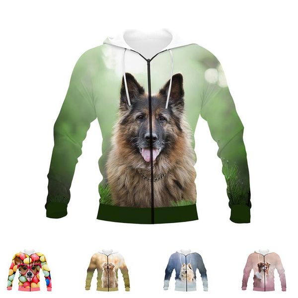 men's hoodies & sweatshirts custom diy graphic spring autumn winter hip hop casual brand animal 3d print dog zip hoodie polyester, Black
men's hoodies & sweatshirts custom diy graphic spring autumn winter hip hop casual brand animal 3d print dog zip hoodie polyester, Black
