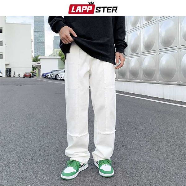 lappster men patchwork baggy casual jeans pants mens y2k japanese streetwear denim trousers male vintage kpop fashion 211108, Blue
lappster men patchwork baggy casual jeans pants mens y2k japanese streetwear denim trousers male vintage kpop fashion 211108, Blue