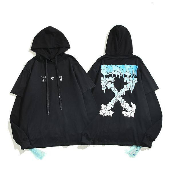 autumn off new 2021 back melting arrow fake two loose men's and women's hoodie batch, Black
autumn off new 2021 back melting arrow fake two loose men's and women's hoodie batch, Black