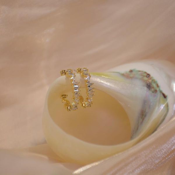 stud design fashion korea jewelery c-shaped crystal exquisite earrings for woman holiday party daily elegant earring, Golden;silver
stud design fashion korea jewelery c-shaped crystal exquisite earrings for woman holiday party daily elegant earring, Golden;silver