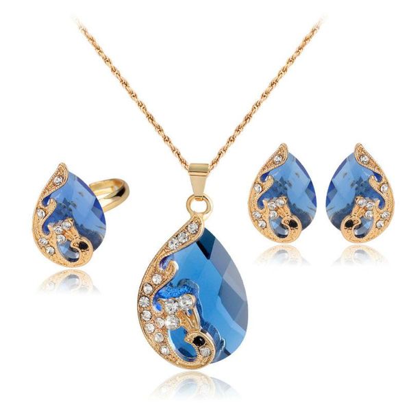 earrings & necklace 5 colors crystal peacock fine jewelry sets bride wedding ohrringe set parure bijoux femme, Silver
earrings & necklace 5 colors crystal peacock fine jewelry sets bride wedding ohrringe set parure bijoux femme, Silver