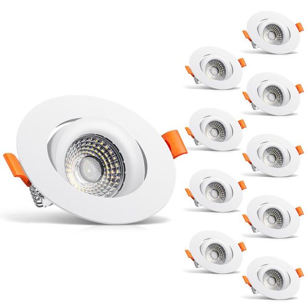 downlights 10 pack led recessed downlight 10w ceiling light spotlight 3000-3500k 1000lm lighting fixture simple installa
downlights 10 pack led recessed downlight 10w ceiling light spotlight 3000-3500k 1000lm lighting fixture simple installa