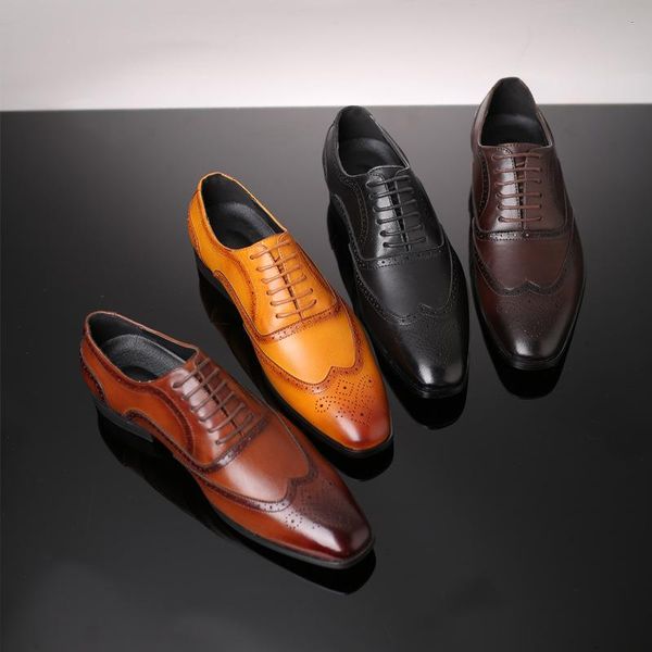 dress shoes formal leather men business male red party wedding casual men's flats chaussure homme plus size 6-13, Black
dress shoes formal leather men business male red party wedding casual men's flats chaussure homme plus size 6-13, Black