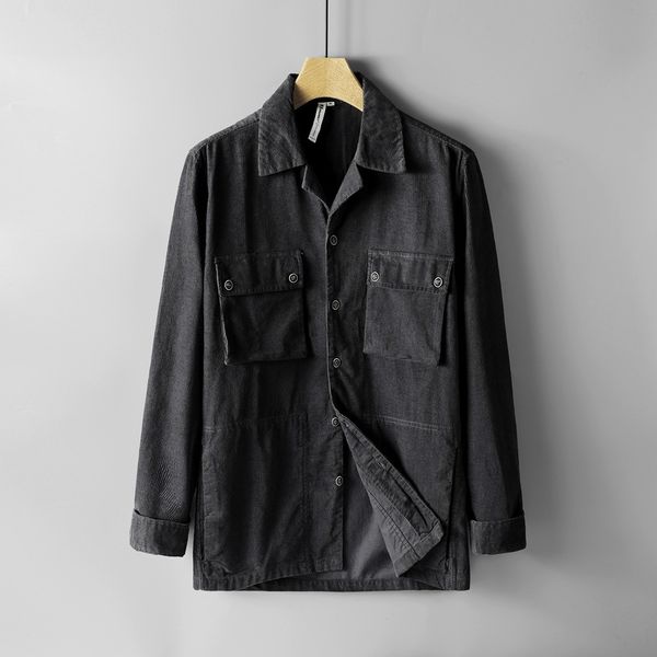 2021 new autumn loose long sleeve corduroy for men cotton brand jackets male casual gray jacket mens comfortable jaqueta jas fvlc, Black;brown
2021 new autumn loose long sleeve corduroy for men cotton brand jackets male casual gray jacket mens comfortable jaqueta jas fvlc, Black;brown