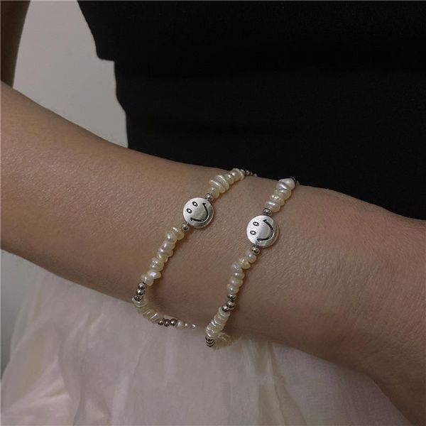 charm bracelets 2021 korean temperament imitation pearl silver color face beaded bracelet for women girls simple chic jewelry accessories, Golden;silver
charm bracelets 2021 korean temperament imitation pearl silver color face beaded bracelet for women girls simple chic jewelry accessories, Golden;silver