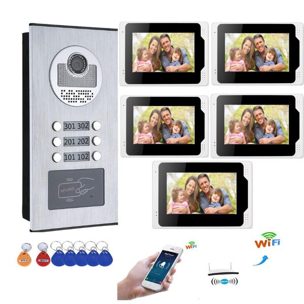 video door phones 5/4 apartments wifi intercom smartphone app remote monitor for families/floors apartment doorbell camera
video door phones 5/4 apartments wifi intercom smartphone app remote monitor for families/floors apartment doorbell camera