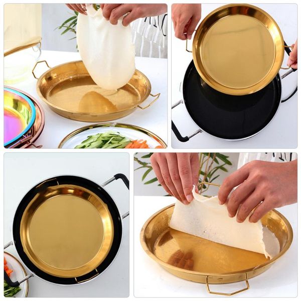dishes & plates stainless steel cold noodle plate steamed rice tray creative steaming
dishes & plates stainless steel cold noodle plate steamed rice tray creative steaming