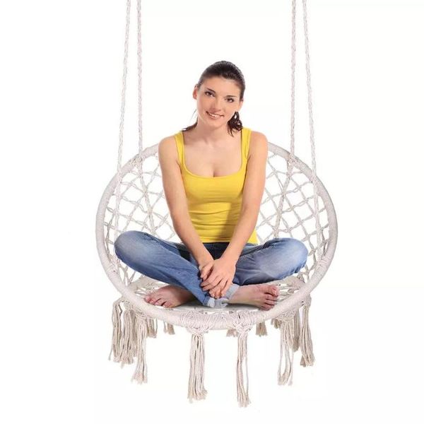 150kg large size nordic round hammock chair knitted indoor outdoor swing bed kids hanging chair hammock with metal
150kg large size nordic round hammock chair knitted indoor outdoor swing bed kids hanging chair hammock with metal