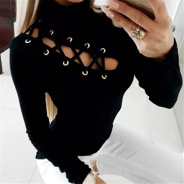 women's blouses & shirts women see through shirt casual hollow out long sleeve clothes and for ladies party, White
women's blouses & shirts women see through shirt casual hollow out long sleeve clothes and for ladies party, White