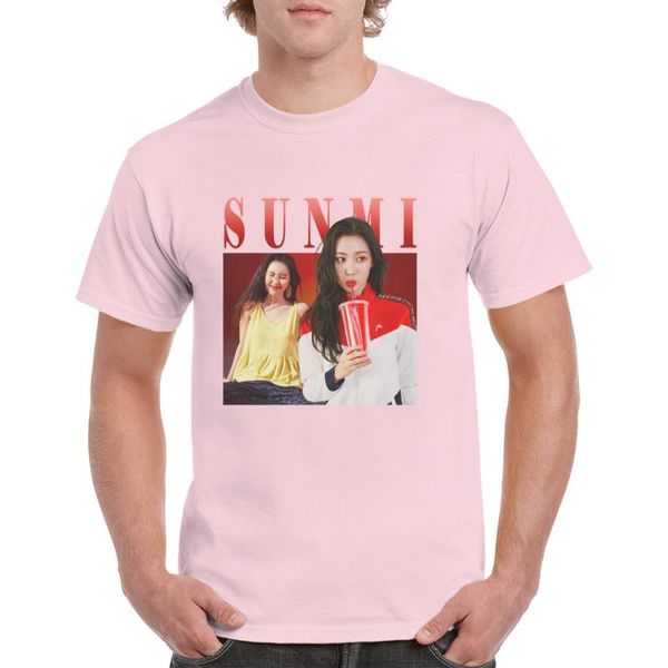 men's t-shirts pink sunmi t-shirt kpop 90's retro graphics 100% cotton female/man, White;black
men's t-shirts pink sunmi t-shirt kpop 90's retro graphics 100% cotton female/man, White;black