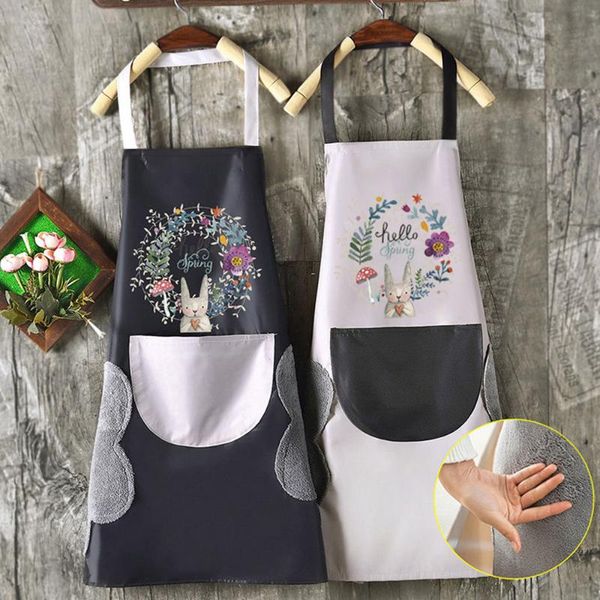 aprons easter household kitchen apron female waterproof oil resistant waist men's overalls fabric bib with pocket home cleaning tool
aprons easter household kitchen apron female waterproof oil resistant waist men's overalls fabric bib with pocket home cleaning tool