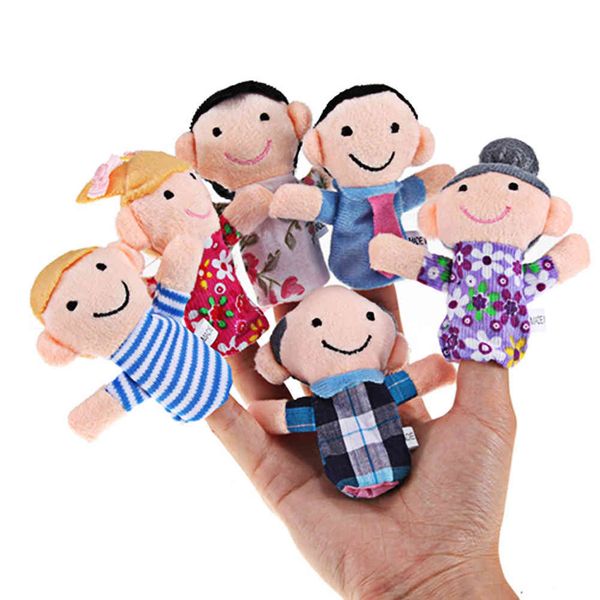 6pcs/lot family finger puppets set mini plush baby toy boys girls finger puppets educational story hand puppet cloth doll toys
6pcs/lot family finger puppets set mini plush baby toy boys girls finger puppets educational story hand puppet cloth doll toys