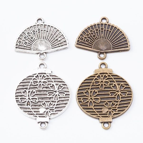 charms 15/25 pieces of retro metal zinc alloy fan lantern pendant for diy handmade jewelry necklace making 7168-7170, Bronze;silver
charms 15/25 pieces of retro metal zinc alloy fan lantern pendant for diy handmade jewelry necklace making 7168-7170, Bronze;silver