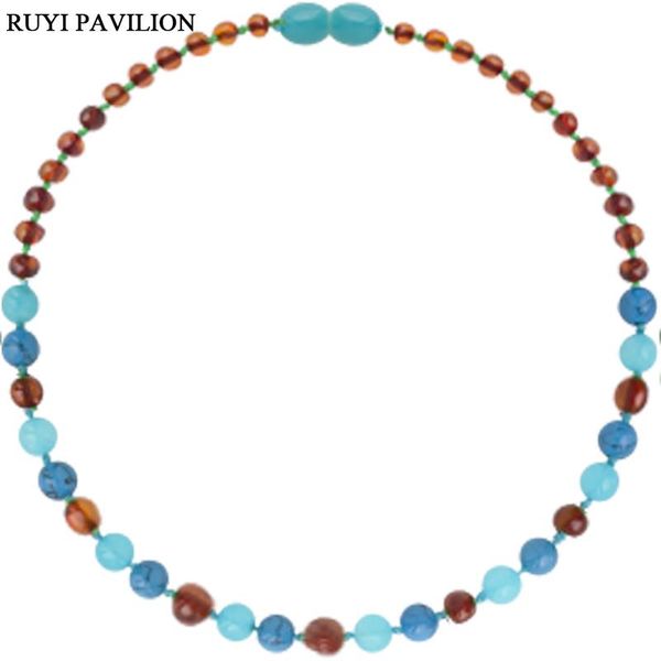 chains ruyi pavilion natural baltic amber necklace for baby handmade polished beads fine jewler multicolor 32-35cm, Silver
chains ruyi pavilion natural baltic amber necklace for baby handmade polished beads fine jewler multicolor 32-35cm, Silver