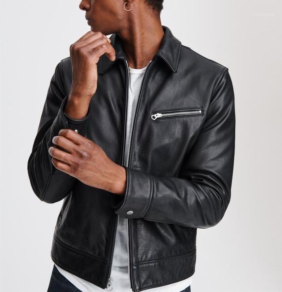 Men's Leather & Faux 1.1mm .black YR!Free Turkey Cowhide Jacket.Men Genuine Coat.quality Biker Warm Slim Us Size Clothes
Men's Leather & Faux 1.1mm .black YR!Free Turkey Cowhide Jacket.Men Genuine Coat.quality Biker Warm Slim Us Size Clothes