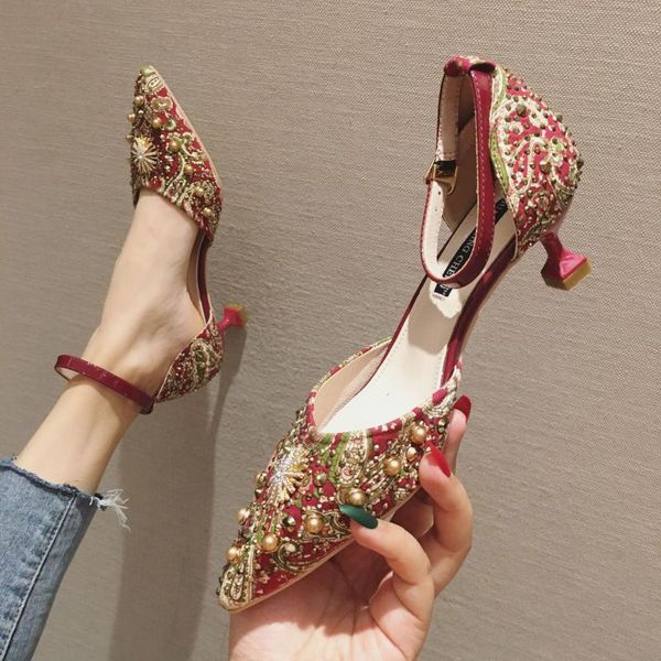 rhinestone small flower high heels women's shoes side stiletto high heels shallow pointy single shoes metal rivets floral buckle, Black
rhinestone small flower high heels women's shoes side stiletto high heels shallow pointy single shoes metal rivets floral buckle, Black