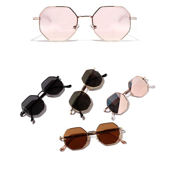 sunglasses aoze 2021 women vintage brand designer small frame men's polygon fashion accessories uv400, White;black
sunglasses aoze 2021 women vintage brand designer small frame men's polygon fashion accessories uv400, White;black