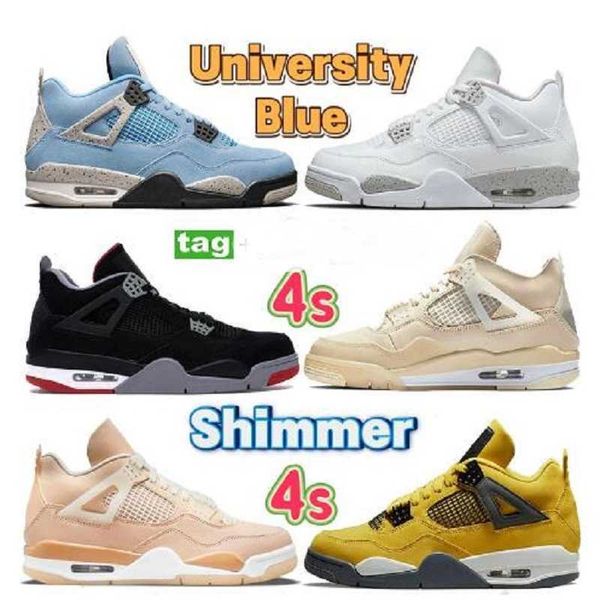 high 4 4s basketball shoes white oreo shimmer black cat university blue bred trainers pure money metallic purple orange men women designer
high 4 4s basketball shoes white oreo shimmer black cat university blue bred trainers pure money metallic purple orange men women designer