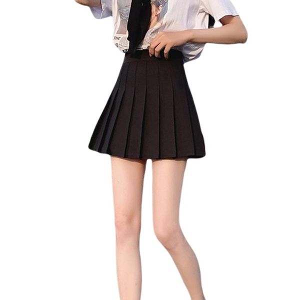 skirts girl skirt fashion women pleated high waist elastic head solid color sweet collage style for summer spring lady mini, Black
skirts girl skirt fashion women pleated high waist elastic head solid color sweet collage style for summer spring lady mini, Black