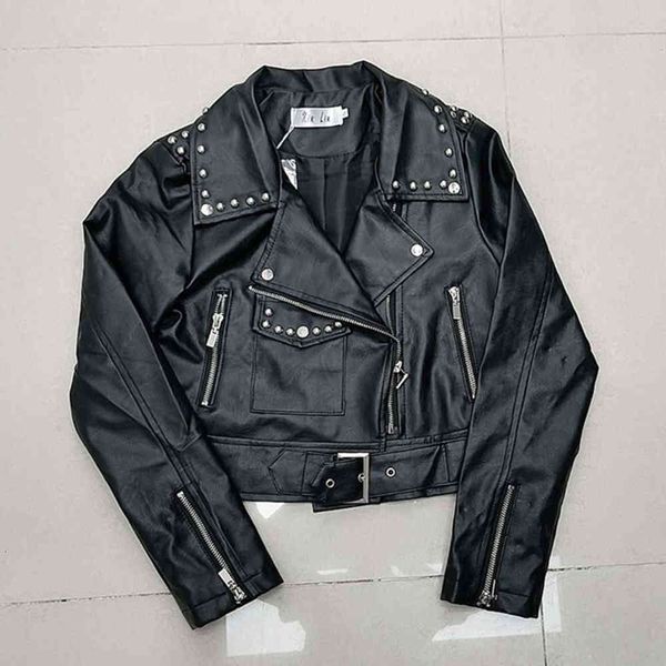 leather jacket high fashion men belt fashionable and rivet clothes short slim motorcycle coat spring autumn fashion, Black
leather jacket high fashion men belt fashionable and rivet clothes short slim motorcycle coat spring autumn fashion, Black
