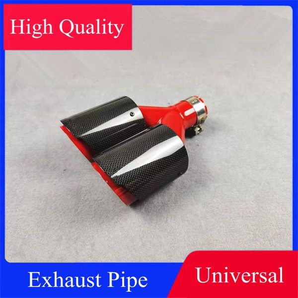 motorcycle exhaust system one piece universal for all cars red stainless steel tailtip pipe muffler carbon rear tips car styling
motorcycle exhaust system one piece universal for all cars red stainless steel tailtip pipe muffler carbon rear tips car styling