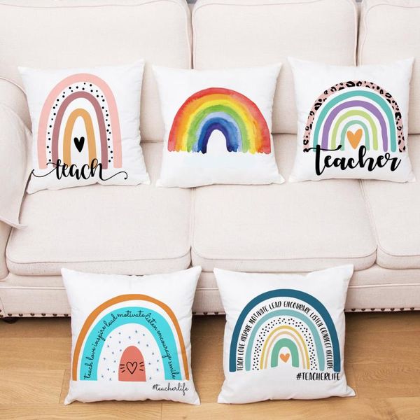 cushion/decorative pillow rainbow hugging pillowcase backrest cute style sofa office send teacher gift decorative case 45*45cm
cushion/decorative pillow rainbow hugging pillowcase backrest cute style sofa office send teacher gift decorative case 45*45cm