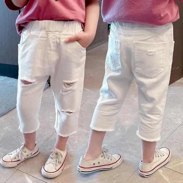 trousers vidmid children's casual pants boys girls baby hole children cotton white clothes p5413, Blue
trousers vidmid children's casual pants boys girls baby hole children cotton white clothes p5413, Blue