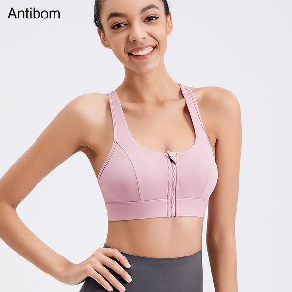 antibom zipper design sports bra with removable pad high impact shockproof running workout gym crop mesh pathwork quick dry, White;black
antibom zipper design sports bra with removable pad high impact shockproof running workout gym crop mesh pathwork quick dry, White;black