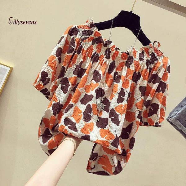 women's blouses & shirts fashion blouse women casual cold shoulder printed short sleeve loose chiffon blusas y camisas, White
women's blouses & shirts fashion blouse women casual cold shoulder printed short sleeve loose chiffon blusas y camisas, White