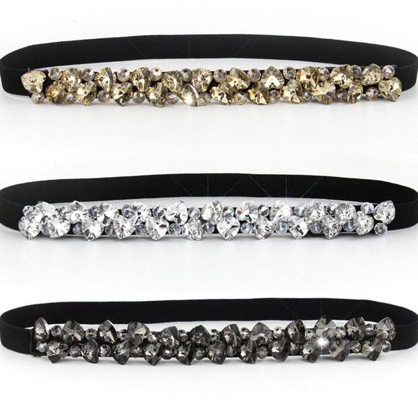 belts fashion crystal for women elastic black gold waist rhinestone luxury ladies woman dress accesorios mujer, Black;brown
belts fashion crystal for women elastic black gold waist rhinestone luxury ladies woman dress accesorios mujer, Black;brown
